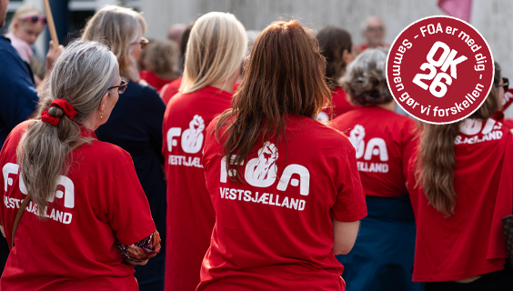 Medlemsmøde: Kravindsamling til OK26 i Social- og sundhedssektoren FOA Vestsjælland